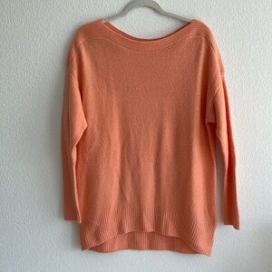 Anthropologie Oversized Knit Sweater. Peach. Size M